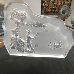 Nybro "Fisherman" Sculpture